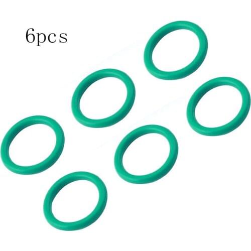 6pcs Sealed Ring Bicycle Disc Brake Oil Tube Connector Rubber 6mm MTB Bike Parts Accessories