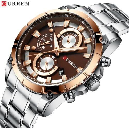 CURREN luxury brand mechanical design style, sports limited edition mens watch, waterproof quartz watch