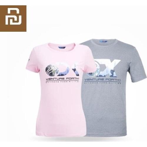 New Couple Cotton Stretch quick-drying T-shirt men Comfortable skin sports fitness Summer short sleeve Man Women