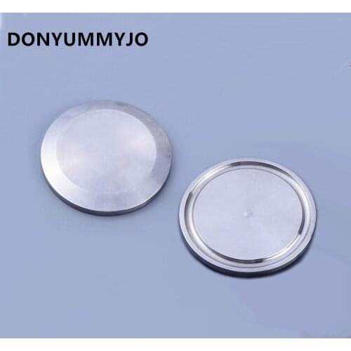 1pc Sanitary End Cap Tri Clamp Ferrule Flange Stainless Steel SUS SS 304 Chuck OD 50.5mm/64mm