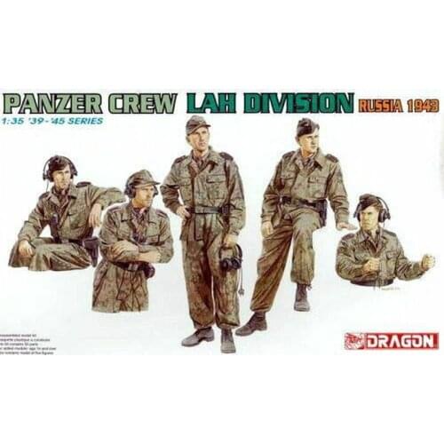 DRAGON 6214 1/35 Panzer Crew LAH Division Russia 1943 - Scale Model Kit
