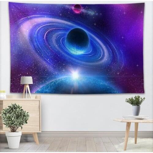 Galaxy Wall Tapestry Home Decorations 3D Printing Soft Fabric Wall Hanging Forest Tapestries Home Birthday Party Decoration