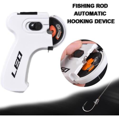 Portable Electric Automatic Hook Device Fish Hook Binding Device Equipment Bait Fishing accessories Fishing Rod Binding Hook