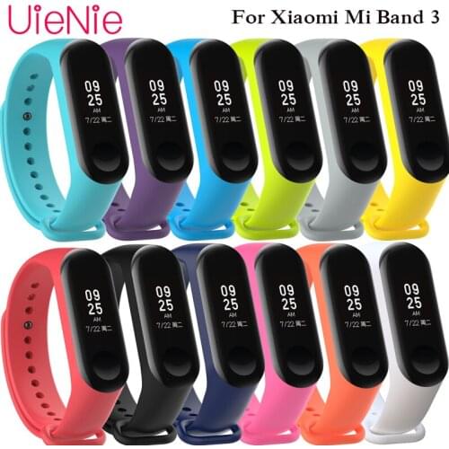 For Xiaomi Mi Band 3 smart watch sport strap frontier/classic silicone wrist strap For xiaomi mi band 3 accessories bracelet