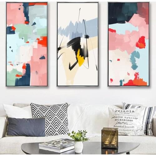 Modern Art Ink Decorative Mural Wall Decoration Living Room Posters And Prints Family Abstract Canvas Landscape Pictures