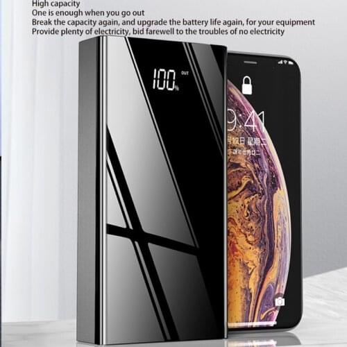 35000mAh Large Capacity Power Bank Portable Charger External Battery Pack for All Micro/Light-ning/TypeC Mobile Phone power bank