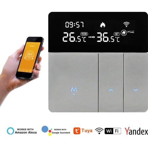 16A/3A Wifi Thermostat Electric Heating Water Gas Boiler Temperature Controller Under Floor Heating Temperature Regulator