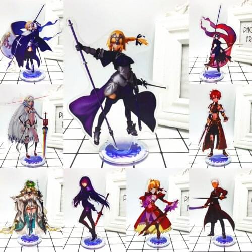 Anime fate stay night Acrylic Stand Model Action Figure collection toy gift