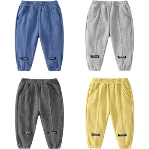 Boys Pants 2021 Children Casual Pants Spring Autumn Children Pants Children Sports Pants Baby Pants