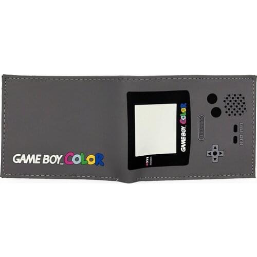 Game Boy Color Nintendo Wallets 3D Design PVC PU Short Coin Purse For Young Boys Girls Game Wallets Consoles Playstation Wallet