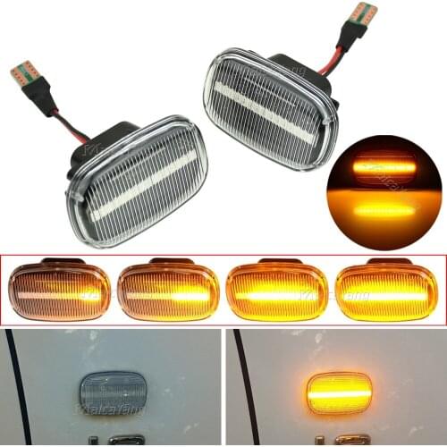 For Lexus RX 300 330 350 400h MCU3 GSU3 MHU3 MCU15 Lexus RX XU1 GS 300 JSZ147 2pcs Led Dynamic Side Marker Turn Signal Lights