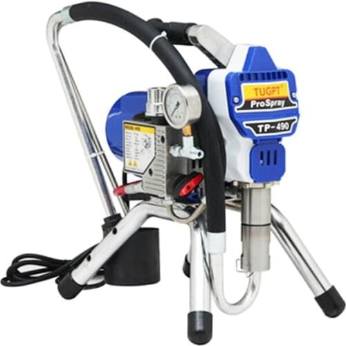 TUGPT-490 electric high pressure airless spraying machine interior and exterior latex paint new style