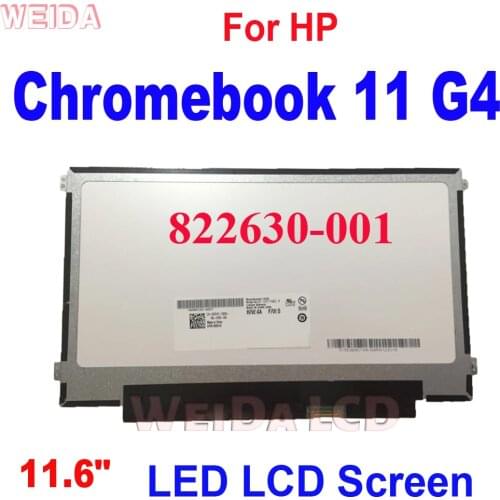 New For HP Chromebook 11 G4 LED LCD Screen Panel 822630-001 11.6" Slim HD Display 1366*768 30PIN