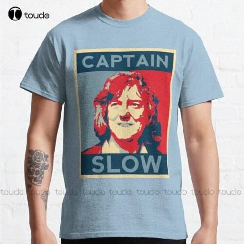 New James May - Captain Slow Classic T-Shirt Cotton Tee Shirt S-5Xl Unisex mens big & tall t-shirts