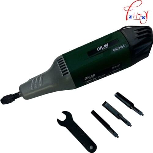OKW electric chisel set, wood carving machine, woodworking machine, carving tools set 1pc