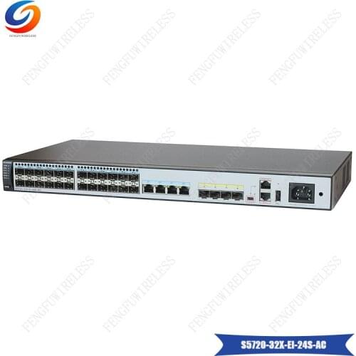 Original Hua Wei S5720 series Ethernet switch S5720-32X-EI-24S-AC Network Switches S5720-32X-EI-24S-AC 24-port Gigabit Switches