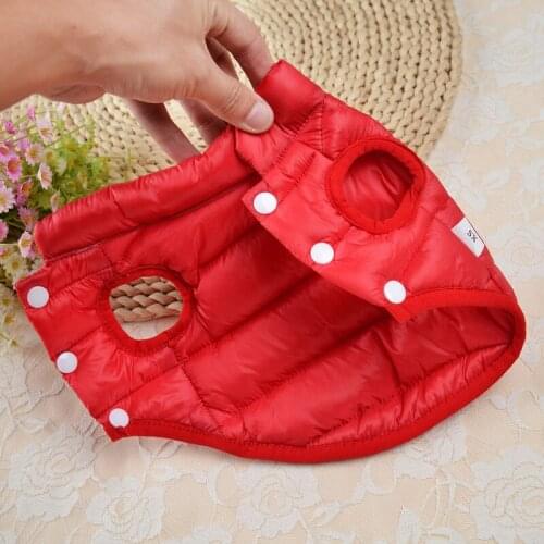 Dog Coat Down Parkas Coats for Dog Clothes for Small Dogs Waterproof Down Jacket Coat Winter Warm Dogs Parkas Jackets Clothing