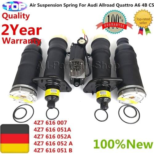 AP01 New 4Z7616051A 5PCS Air Suspension Spring Set For Audi Allroad Quattro A6 4B C5 2.4 1.8 T 1.8 2.8 1.9 TDI 4.2 2.5 TDI 2.7 T