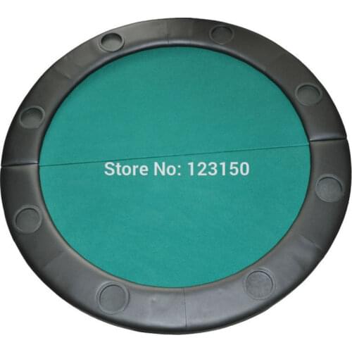 RT-001 Size 120cm, Poker Table Top, Texas Holdem Tabletop, Foldable Gambling Tabletop, Two fold