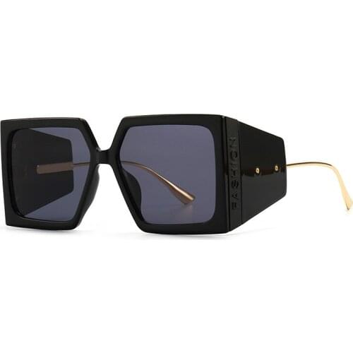 2021 New Vintage Square Sunglasses Women Men Brand Designer Fashion Colorful Letter Sun Glasses Female Eyewear Oculos De Sol