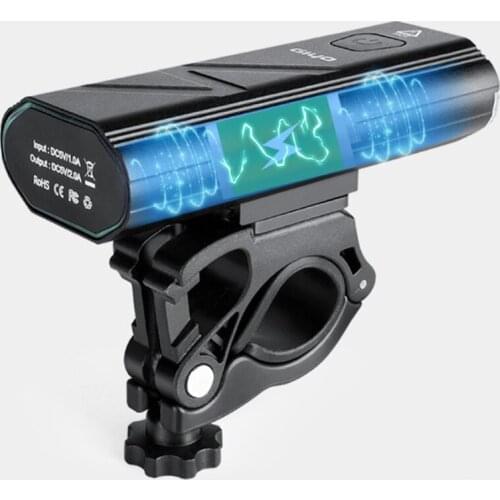 Super Bright Bike Headlight Waterproof Night Riding Bicycle Outdoor Sports USB Rechargeable Cycling Lighting Device