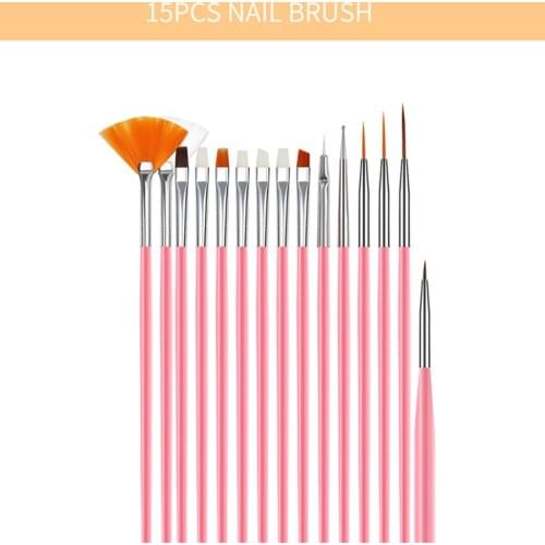 Nail Dryer Leg Light Polisher Painting Brushes Dotting Pen Rhinestones Set