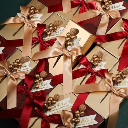 Wedding Favor Candy Boxes Birthday Party Decoration Gift Boxes Paper Bags Event Party Supplies Packaging Gift Box wholesale