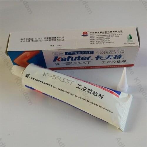 5pcs Kafuter 100g K-5933T transparent industrial adhesives RTV one-component silicone electronic special sealant