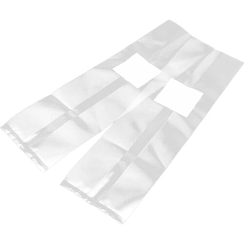 50Pcs PVC Mushroom Spawn Grow Bag Substrate Clear Bags High Temp Pre-Sealable