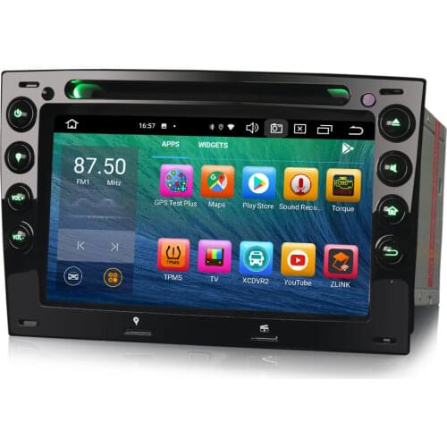 7" Android 10.0 OS Car DVD Multimedia Navigation GPS Radio System Player for Renault Megane 2003-2010 with Split Screen Support