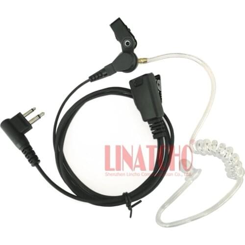Acoustic tube transparent air tube ear plug walkie talkie earphone CP88 CP100 CP150 CP200 GP2000 PTT earpiece