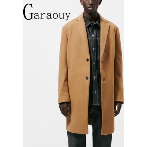 Garaouy Mens Long Coats