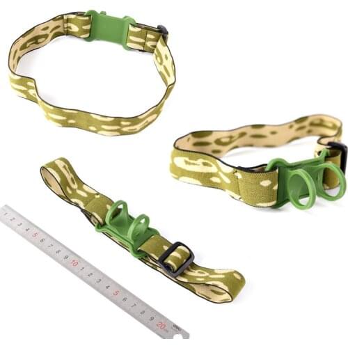 Headband Head Belt Head Strap Mount Holder For 18650 Headlight Flashlight Lamp Torch Headlamp