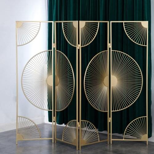 SUS 201 304 Stainless Steel Art Screen Partition Folding Room Partition Living Room dividers