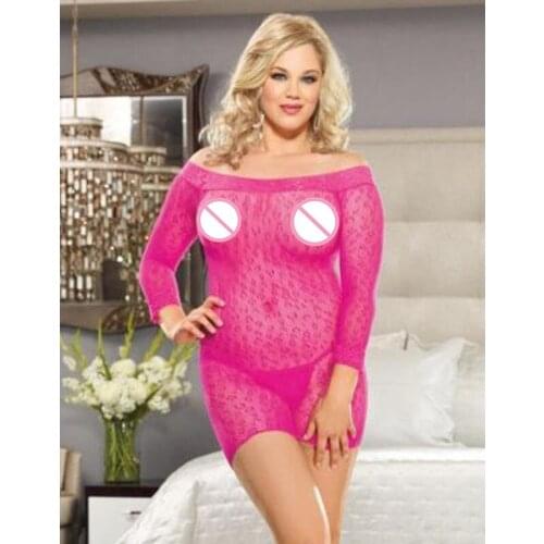 Lenceria Erotica Mujer Sexi Lace Babydolls Lingerie Red Rose Plus Size Erotic Strapless Nightwear for Women Valentines Day Gift