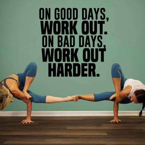 Cartoon GYM Wall Stickers Personalized Creative For Babys Rooms Wall Decal Home Decor