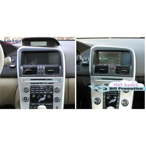 Carplay Multimedia Stereo Android 10 Player For Volvo XC60 2009 2010 2011 2012 2013 2014 2015 GPS Audio Radio Receiver Head Unit