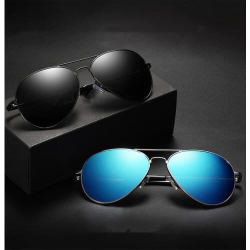 Brand Desinger Driving Goggles Sun Glasses Polarized Men Aviation Sunglasses Classic Sunglasses Toad Glasses Dual-use