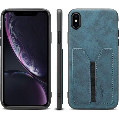 For iPhonX XS XR XS Max Soft TPU Cell Phone Case Mobile Phone Leather Cover Credit Card Holder