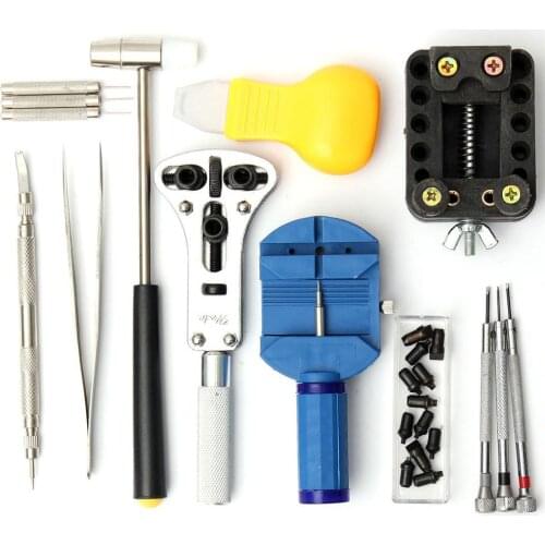 14 piece repair tool watch repair kit household tool set remove the strap opener
