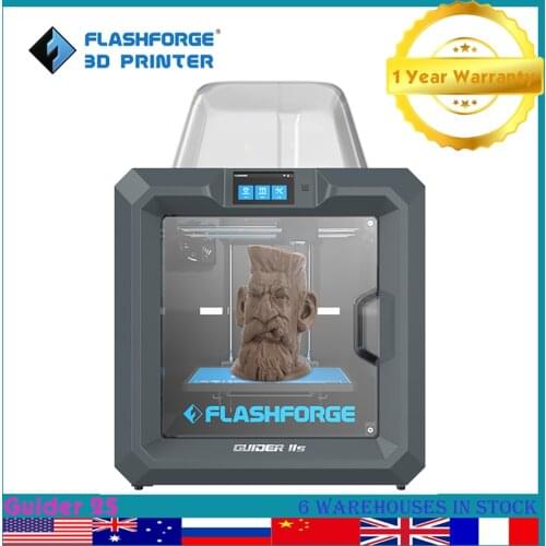 Flashforge 3d Printer Guider 2S Large Printing Size 300℃ High Temperature Impressora 3d with Filter and Camera Cloud Printing