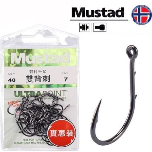 Musda Norwegian Hook Tube Pays Thousands And Double Back Stabs With Barbed On The Black Sea Fishing Hook With Ring Mouth