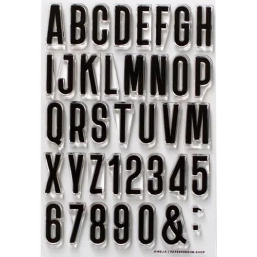 English Clear Stamp Transparent seal for DIY scrapbooking/Card Making c606