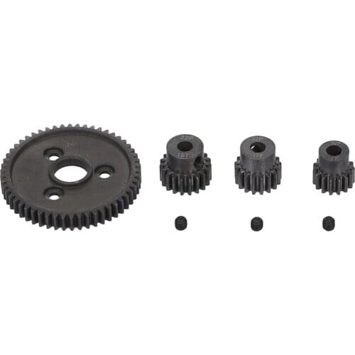 54T 32P Spur Motor with 15T/17T/19T Pinions Gear Fits Slash 4x4 1/10 Parts