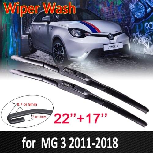 Car Wiper Blades for MG 3 2011 2012 2013 2014 2015 2016 2017 2018 for MG3 Front Windscreen Wipers Car Accessories Stickers Goods