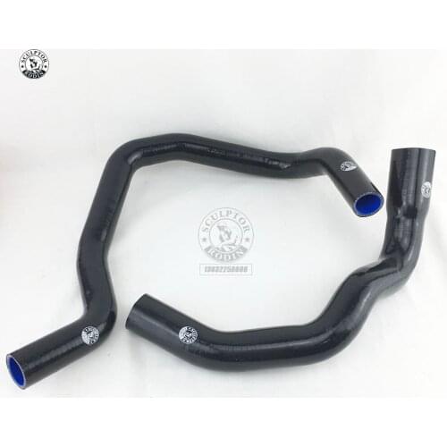 Silicone Radiator Hose For Jeep Cherokee XJ 4.0l 242 CID L6 1984-2005 (2Pcs) Red/Blue/Black