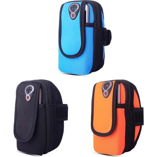 Sport Running Armband Phone Case Waterproof Phone Holder Fitness Mobile Bag womens on hand smartphone handbags sling Arm Band