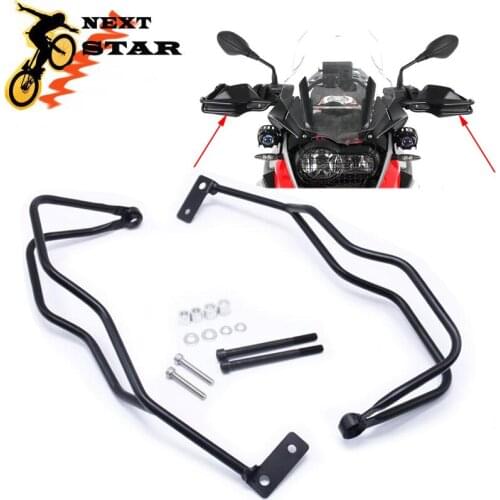 Steel Left Right Motorcycle Handle Bar Hand Guard Bumper Protector Frame For BMW R1200GS LC ADV 2013-2018 R1250GS 2018 2019