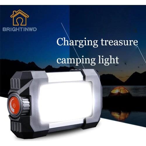 10W 500LM Camping Tent Light Outdoor Rechargeable Portable 27 LEDs Lantern Lamp Flasher Flashlight Lantern Light with USB Hook