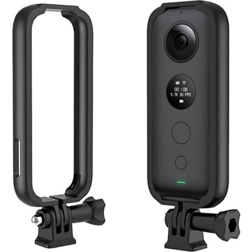 Protective Frame Border For Insta 360 One X Camera Motorcycle Helmet Bracket for GoPro Interface